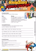 Vorschau - Arbeitsblätter - Reading Comprehension - Streetwear Statement - Grade 10 - Seite 2