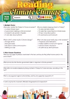Vorschau - Arbeitsblätter - Reading Comprehension - Climate Change - Grade 10 - Seite 1