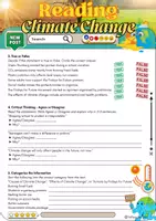 Vorschau - Arbeitsblätter - Reading Comprehension - Climate Change - Grade 10 - Seite 2