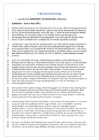 Vorschau - Arbeitsblätter - Kahlschnitt_Charaktierisierung_Übung - Deckblatt