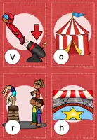 Vorschau - Arbeitsblätter - Differenzierter Lesespaziergang: Zirkus (bewegtes Lernen) - Seite 2