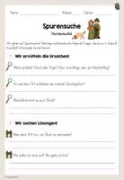 Vorschau - Arbeitsblätter - Nachdenkzettel: Spurensuche - Seite 2