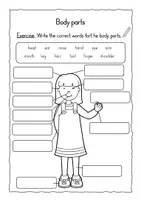 Vorschau - Arbeitsblätter - Body Parts Englisch Materialpaket für die Grundschule - Seite 3