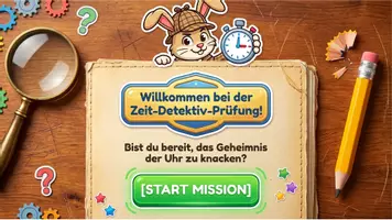 Vorschau - Unterrichtsreihen - Uhrzeit lernen komplett – 19 Materialien: Arbeitshefte, Rätsel & Spiele - Seite 1