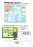 Vorschau - Arbeitsblätter - The weather - Arbeitsblatt - Seite 1
