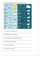 Vorschau - Arbeitsblätter - The weather - Arbeitsblatt - Seite 2