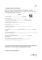 Vorschau - Arbeitsblätter - Französisch Präsentation - Frankophone Länder vorstellen / Wortschatz&Arbeitsblätter (differenziert) - Seite 2