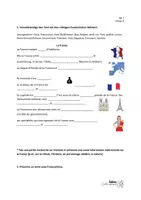 Vorschau - Arbeitsblätter - Französisch Präsentation - Frankophone Länder vorstellen / Wortschatz&Arbeitsblätter (differenziert) - Seite 3