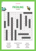 Vorschau - Arbeitsblätter - Suchsel Frühling - Wortsuche + Schreibaufgabe (differenziert) - Seite 3