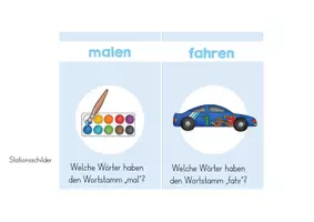 Vorschau - Arbeitsblätter - Materialpaket Wortfamilien und Wortfelder - Seite 2