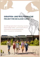 Vorschau - Stundenentwürfe - Giraffen- und Wolfssprache Klasse 1-6_Materialpaket - Seite 1
