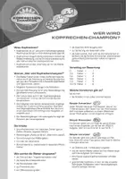 Vorschau - Arbeitsblätter - Wer wird Kopfrechen-Champion? 5./6. Klasse - Seite 3