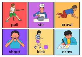 Προεπισκόπηση - Flashcards - Verbs English Flashcards - Σελίδα 2