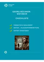 Vorschau - Merkblätter - Büchner: Woyzeck - Checkliste zur Klausur-/Abiturvorbereitung - Deckblatt