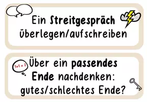 Vorschau - Arbeitsblätter - Tafelmaterial: Einen Fabelanfang fortsetzen - Seite 3