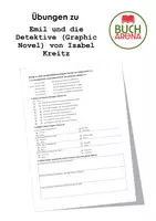 Vorschau - Arbeitsblätter - Übung zu "Emil und die Detektive (Graphic Novel) von Isabel Kreitz" - Deckblatt