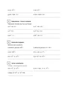 Vorschau - Arbeitsblätter - Binomische Formeln - Übungen zu allen binomischen Formeln - Arbeitsblatt mit Lösungen - Seite 1