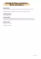Vorschau - Arbeitsblätter - Einen sachlichen Brief schreiben (Sollte Schule später beginnen?) - Seite 1