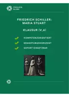 Vorschau - Klassenarbeiten - Schiller: Maria Stuart - Klausur (V, 6) inkl. EWH - Deckblatt