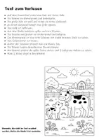 Vorschau - Arbeitsblätter - Hören und Malen Bauernhof - Hörverstehen Deutsch Klasse 1 & 2 Grundschule - Seite 2