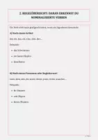Vorschau - Stationenlernen - Groß- und Kleinschreibung Rechtschreibung: Verben & mit nominalisierten Verben Grundwissen, Lückentexte und Schreibaufgaben mit Lösungen Klasse 4 - Seite 2