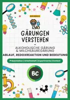 Vorschau - Stundenentwürfe - Alkoholische Gärung & Milchsäuregärung - Kompletts Unterrichtsmaterial Oberstufe mit Arbeitsblatt und Experimenten | Betrunken durch Nudeln? - Deckblatt
