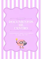 Vista previa - Refuerzo / NEE / Materiales de apoyo - Oposiciones: mapa mental documentos de centro - Portada