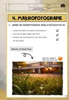 Vorschau - Arbeitsblätter - Fotografie im Unterricht – Einheit 4: Makrofotografie - Deckblatt
