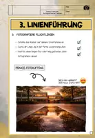 Vorschau - Arbeitsblätter - Fotografie im Unterricht - Einheit 3: Linienführung in der Fotografie - Deckblatt