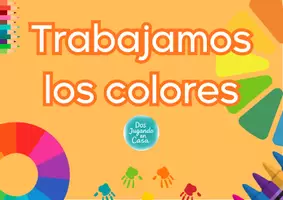 Vista previa - Unidades / Secuencias / Situaciones de Aprendizaje - trabajamos los colores - dosjugandoencasa - Portada
