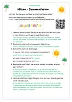 Vorschau - Stundenentwürfe - Schreiben zu Liedern: Nilsen - Sommerferien - Kreatives Schreiben, Songtext - Hörverstehen - Seite 3