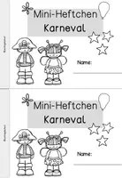 Vorschau - Arbeitsblätter - Fasching & Karneval Klasse 1 | Deutsch & Mathematik Grundschule - Seite 3