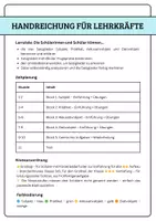 Vorschau - Stundenentwürfe - Satzglieder bestimmen – Klasse 5/6 | Subjekt, Prädikat, Objekt | Komplette Unterrichtseinheit differenziert mit Lösungen - Seite 1