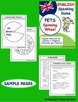 anteprima - Flashcard - PETS SPINNING WHEEL - Pagina 1