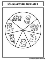 anteprima - Flashcard - PETS SPINNING WHEEL - Pagina 3