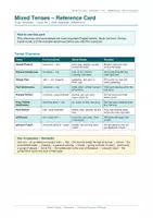 Vorschau - Arbeitsblätter - Mixed English Tenses – Ramadan | 10 Arbeitsblätter + Lösungen | AHS Unterstufe / Mittelschule - Seite 1