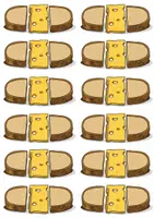 Vorschau - Arbeitsblätter - Adjektive Sandwichprobe / Adjektive Probe - Seite 2