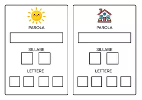 anteprima - Esercizi - Quaderno delle sillabe - Pagina 2