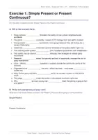 Vorschau - Arbeitsblätter - Englisch Grammatik Mixed Tenses Übungen B1 – Gangs and Crime | 10 Arbeitsblätter + Lösungen | Mittelschule AHS Unterstufe - Seite 2
