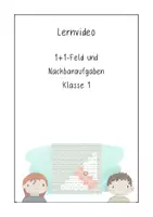 Vorschau - Videos - Lernvideo zu der 1+1-Tafel und Nachbaraufgaben Klasse 1 - Deckblatt
