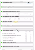 Vorschau - Stundenentwürfe - Unsere Erde - voller Wunder: Forscherkarten und Quiz - Seite 3