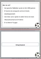 Vorschau - Fördermaterial/Inklusion - DaF / DaZ Englisch: Haaland Fußball Spezial: Fehlerteufel Lesekarten Doppelkonsonanten - Seite 2