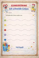 Vorschau - Arbeitsblätter - Scherenführerschein Vorschule & Kita - Seite 3