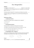 Vorschau - Präsentationen/Tafelbilder - Einführung in die Mengenlehre - Zusammenfassung - Deckblatt
