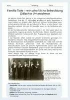 Vorschau - Arbeitsblätter - Familienschicksale in der NS-Zeit – 4 Phasen der Judenverfolgung (Fallbeispiele + Gruppenpuzzle) - Seite 1