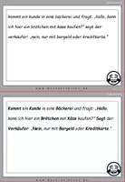 Vorschau - Fördermaterial/Inklusion - DaF / DaZ Englisch: Witzesammlung: Fehlerteufel Lesekarten Großschreibung - Seite 2