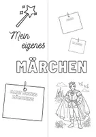 Vorschau - Mal- und Bastelvorlagen - Lapbook zum eigenen Märchen - Seite 2