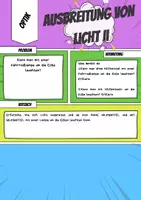 Vorschau - Stundenentwürfe - Optik - forschendes Lernen - Ausbreitung von Licht II - Seite 3