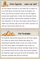 Vorschau - Fördermaterial/Inklusion - ALTES ÄGYPTEN / Wissenskartei - Seite 3