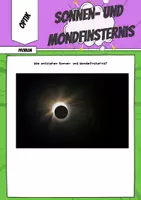 Vorschau - Stundenentwürfe - Optik - forschendes Lernen - sonnen- und mondfinsternis - Seite 1